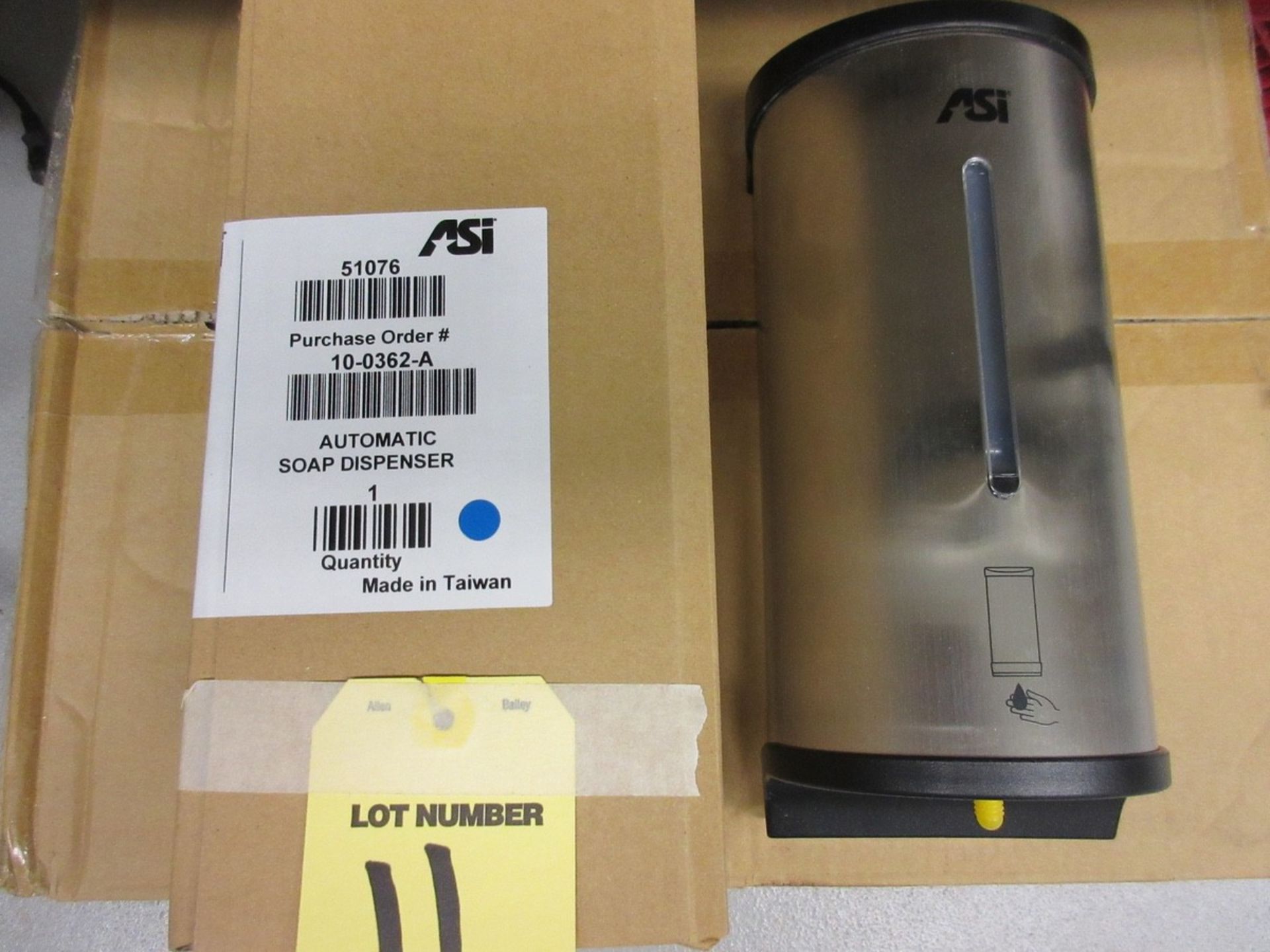 (1) Case of ASI 51076 Automatic Soap Dispensers, 12 Pcs. (New in Box) - Image 2 of 2