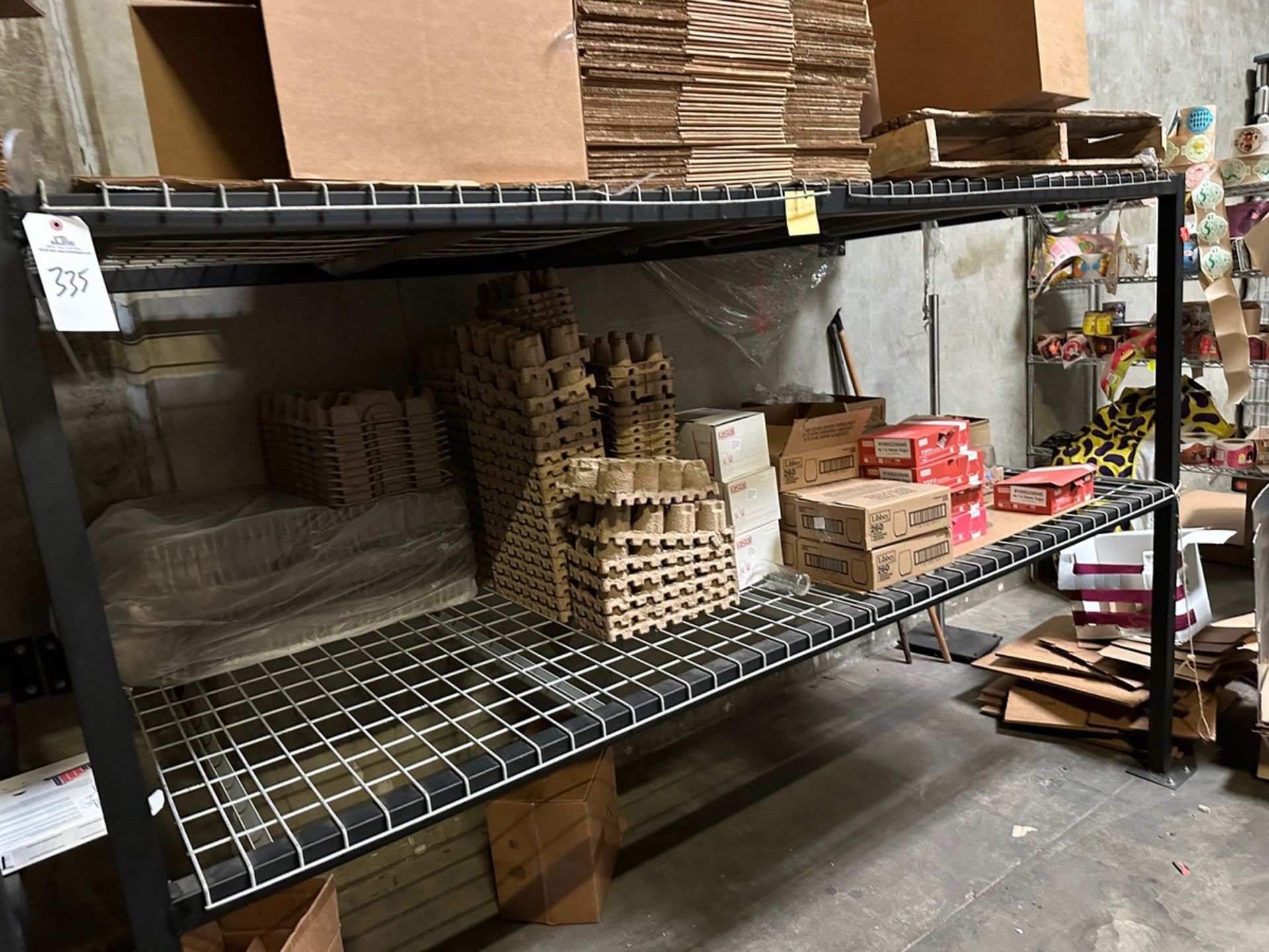 Heavy Duty Wire Shelving Units (No Contents) (Approx. 4' x 9' x 6') (Warehouse) | Rig Fee $50