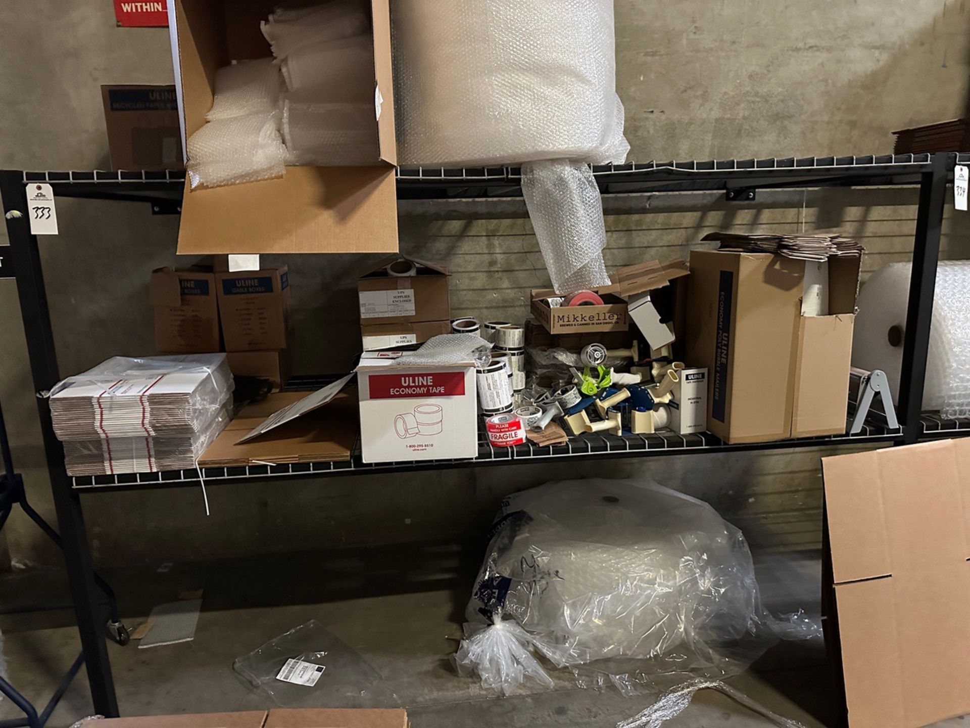 Heavy Duty Wire Shelving Units (No Contents) (Approx. 4' x 9' x 6') (Warehouse) | Rig Fee $50