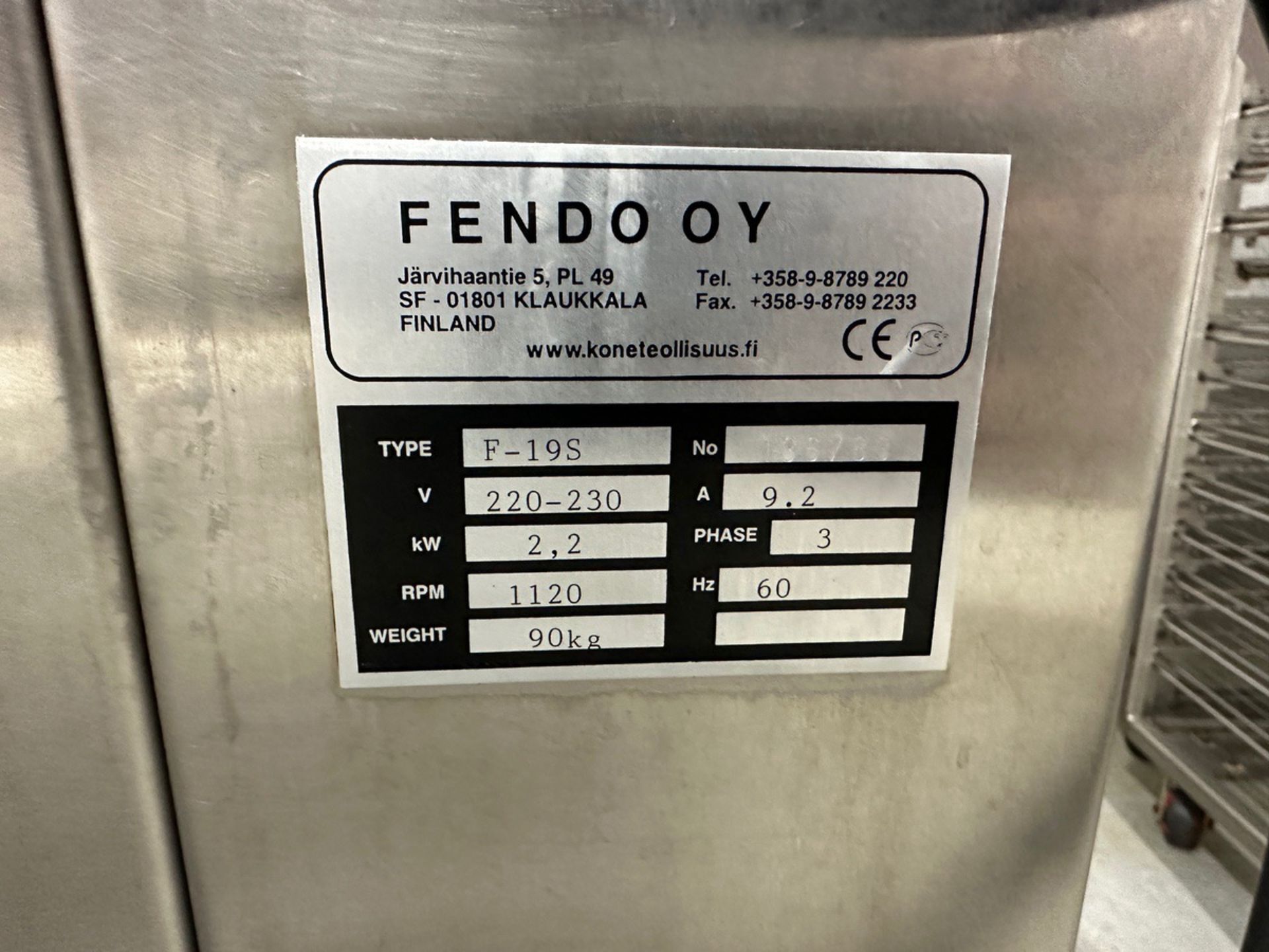 Fendo OY F-19S 1120 RPM Slicer | Rig Fee $100 - Image 4 of 4