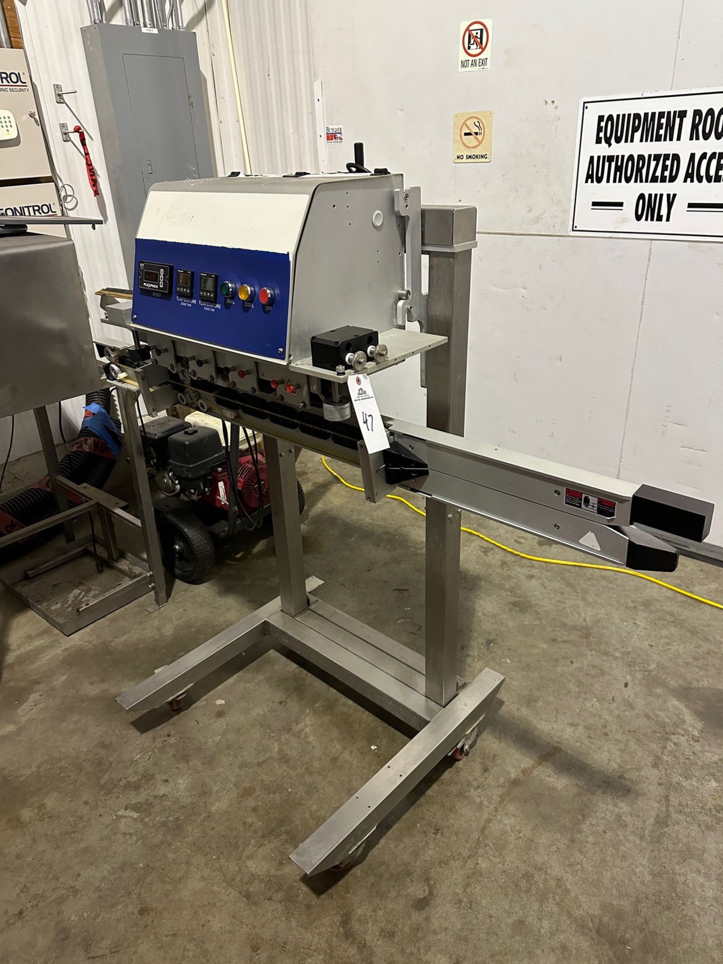 2015 Plexpack Emplex Bag & Pouch Sealer, Model MPS 7100-M, S/N: 05/017614A | Rig Fee $100