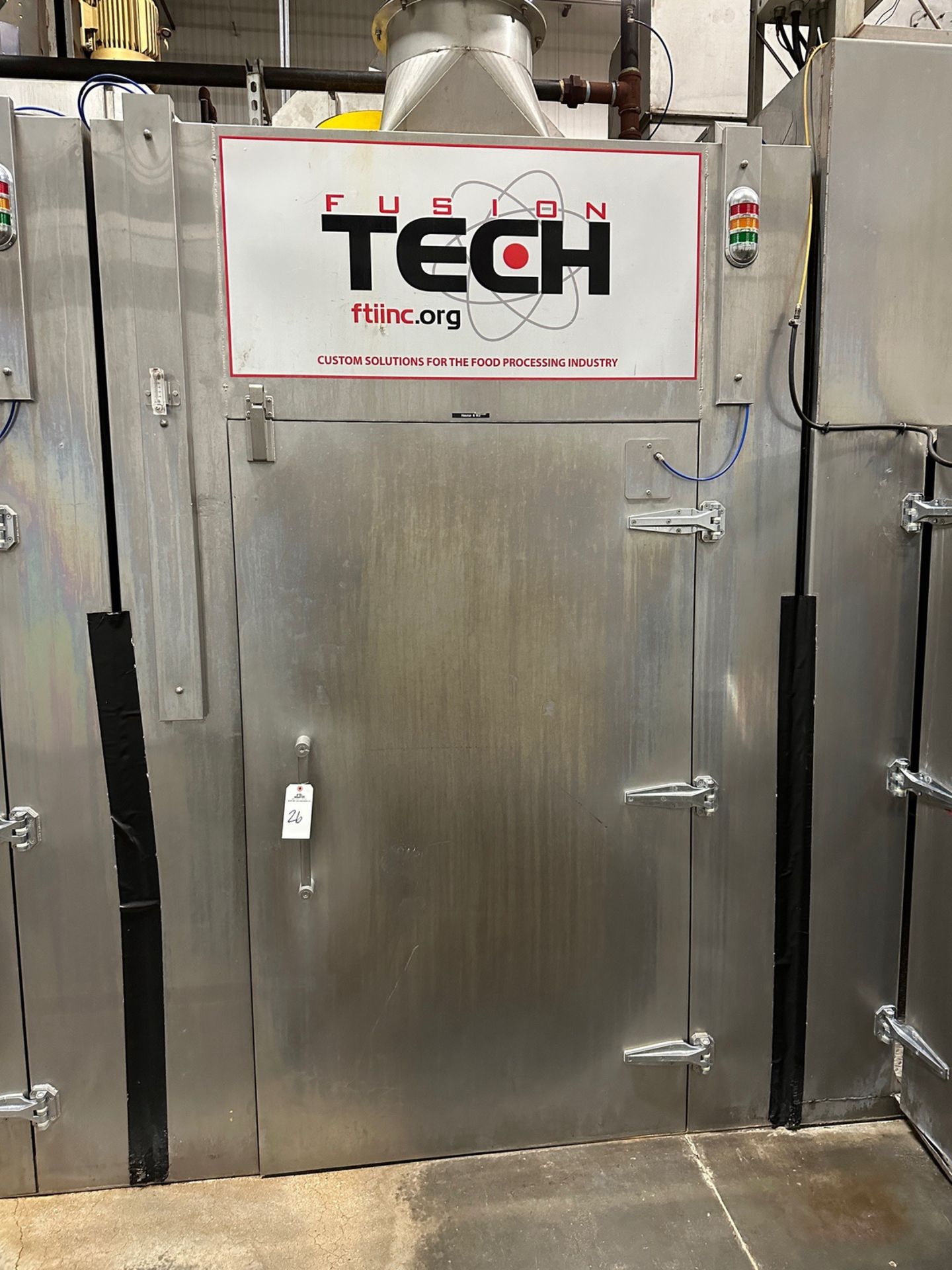 2018 Fusion Tech SM-04100-GP Oven / Smokehouse (Approx. 70" x 17'6" w 80" Wide Door) | Rig Fee $4500