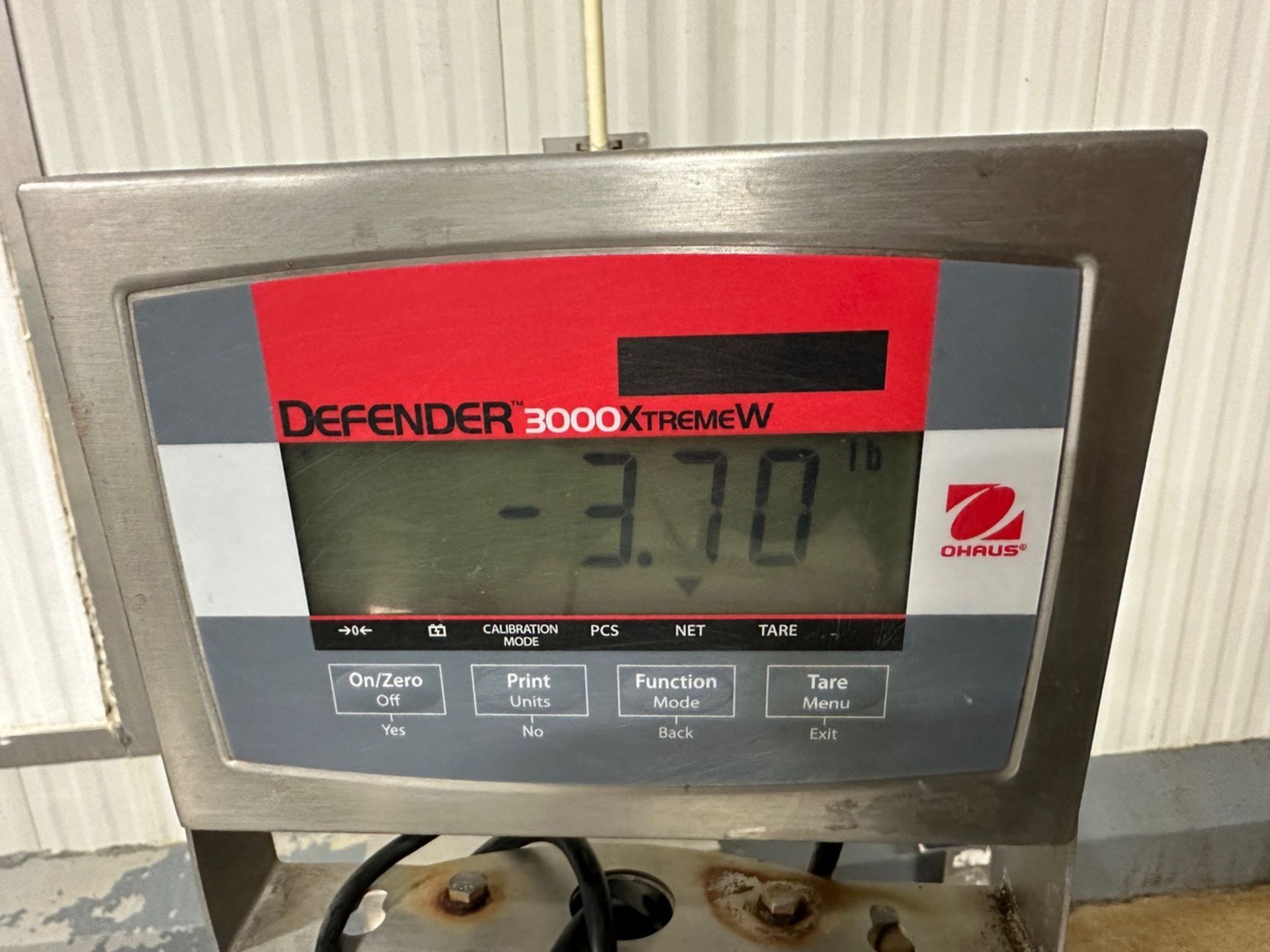 Ohaus Defender 3000XtremeW Digital Scale, Model T32XW, S/N B822901948 | Rig Fee $50 - Image 2 of 3