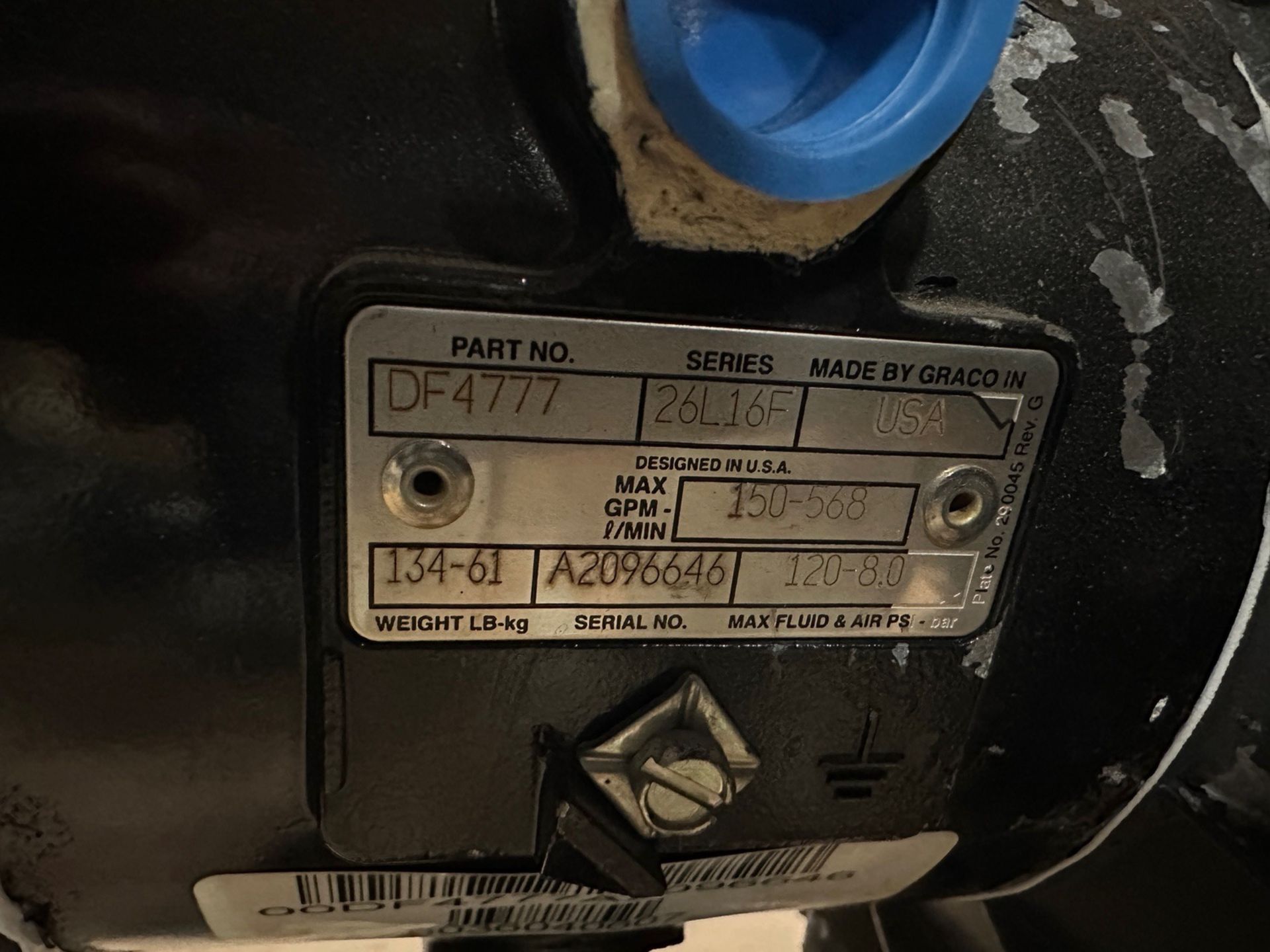 Graco Husky 2150 Pneumatic Double Diaphragm Pump | Rig Fee $15 - Image 3 of 4