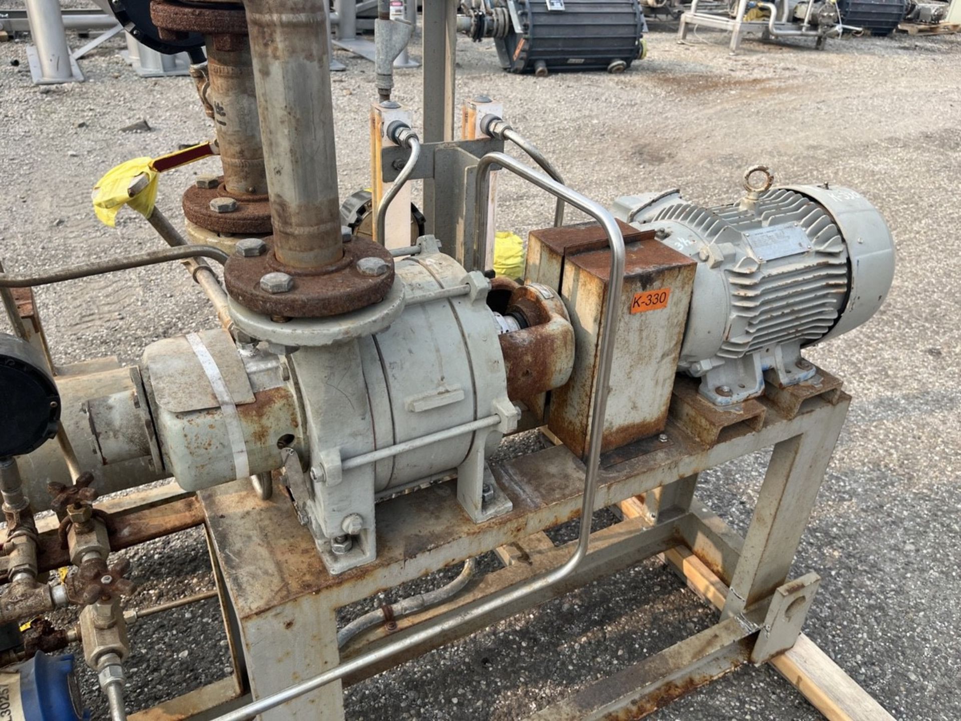 10 Hp Siemens Vacuum System, Type Elmo-F, Model 2Be11010Hy9Z, With Receiv | Rig Fee $250 - Image 11 of 14