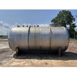 6,500 Gallon Northland Horizontal Receiver Tank, Alloy 2205 Stainless Ste | Rig Fee $1250