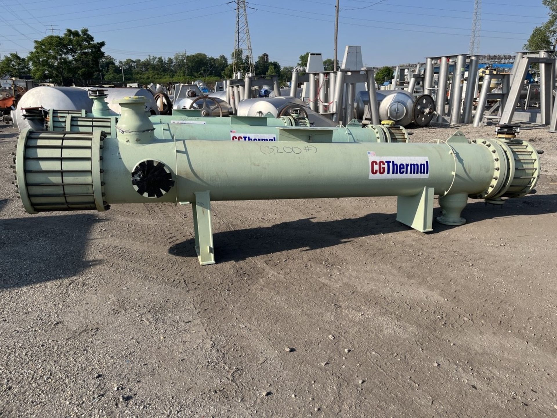 418 Sq Ft Cg Thermal Graphite Block Heat Exchanger, Model S20-144, Rated | Rig Fee $500