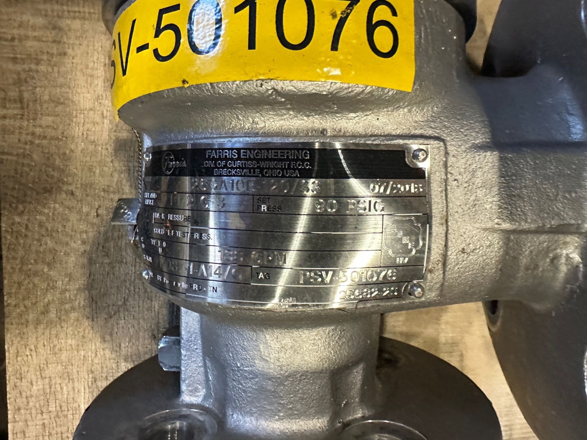 Lot of Pallet of Farris BalanSeal Pressure Relief Valves | Rig Fee $25 - Image 7 of 8