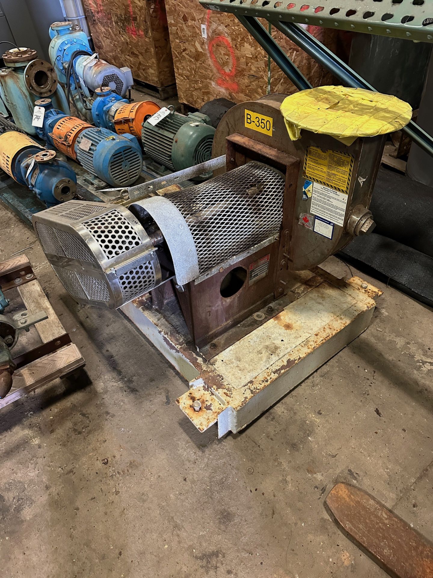 GE Motors 7.5 HP Energy Saver Extra Severe Duty Blower Motor | Rig Fee $25 - Image 2 of 4