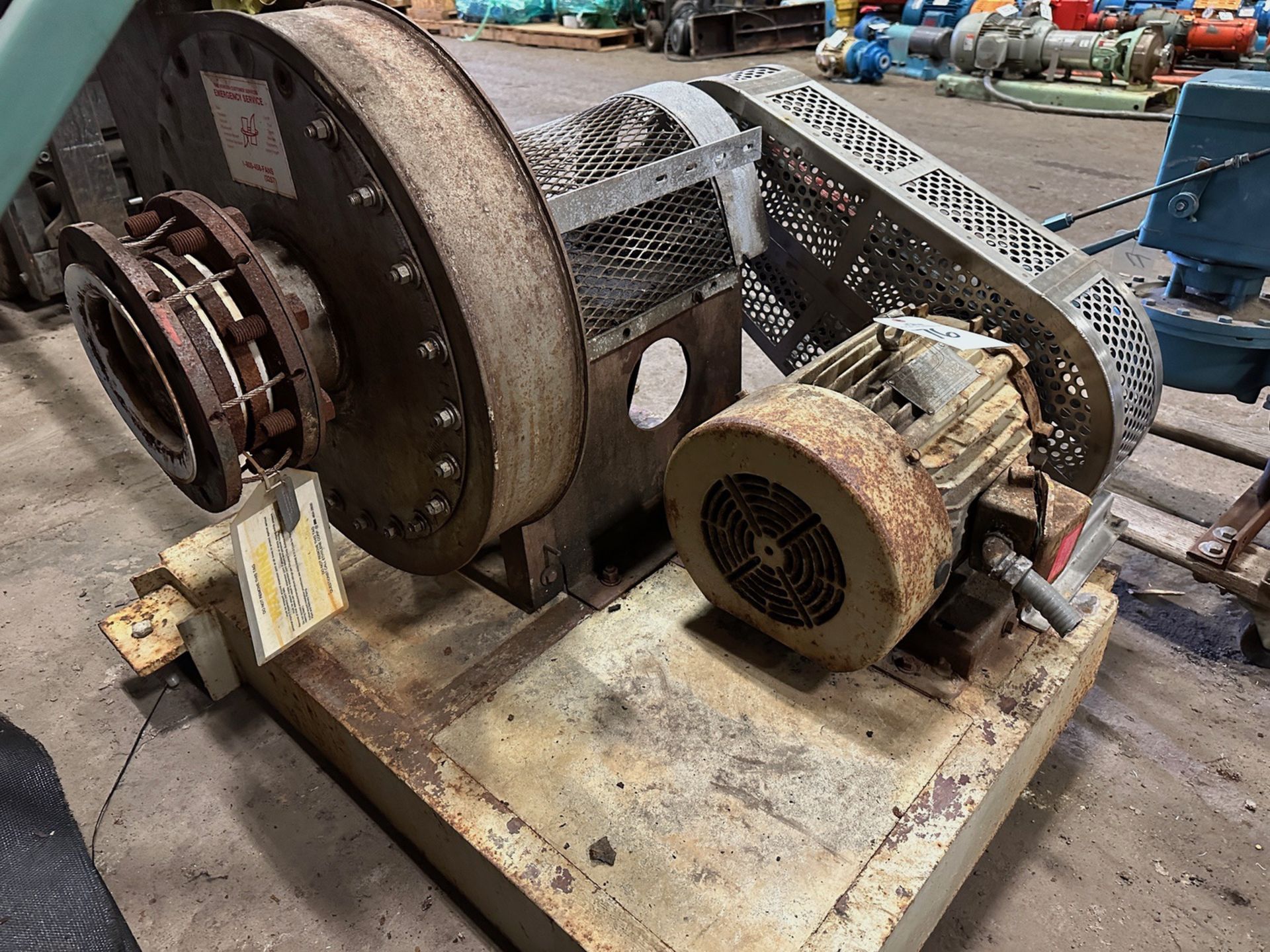 GE Motors 7.5 HP Energy Saver Extra Severe Duty Blower Motor | Rig Fee $25 - Image 4 of 4