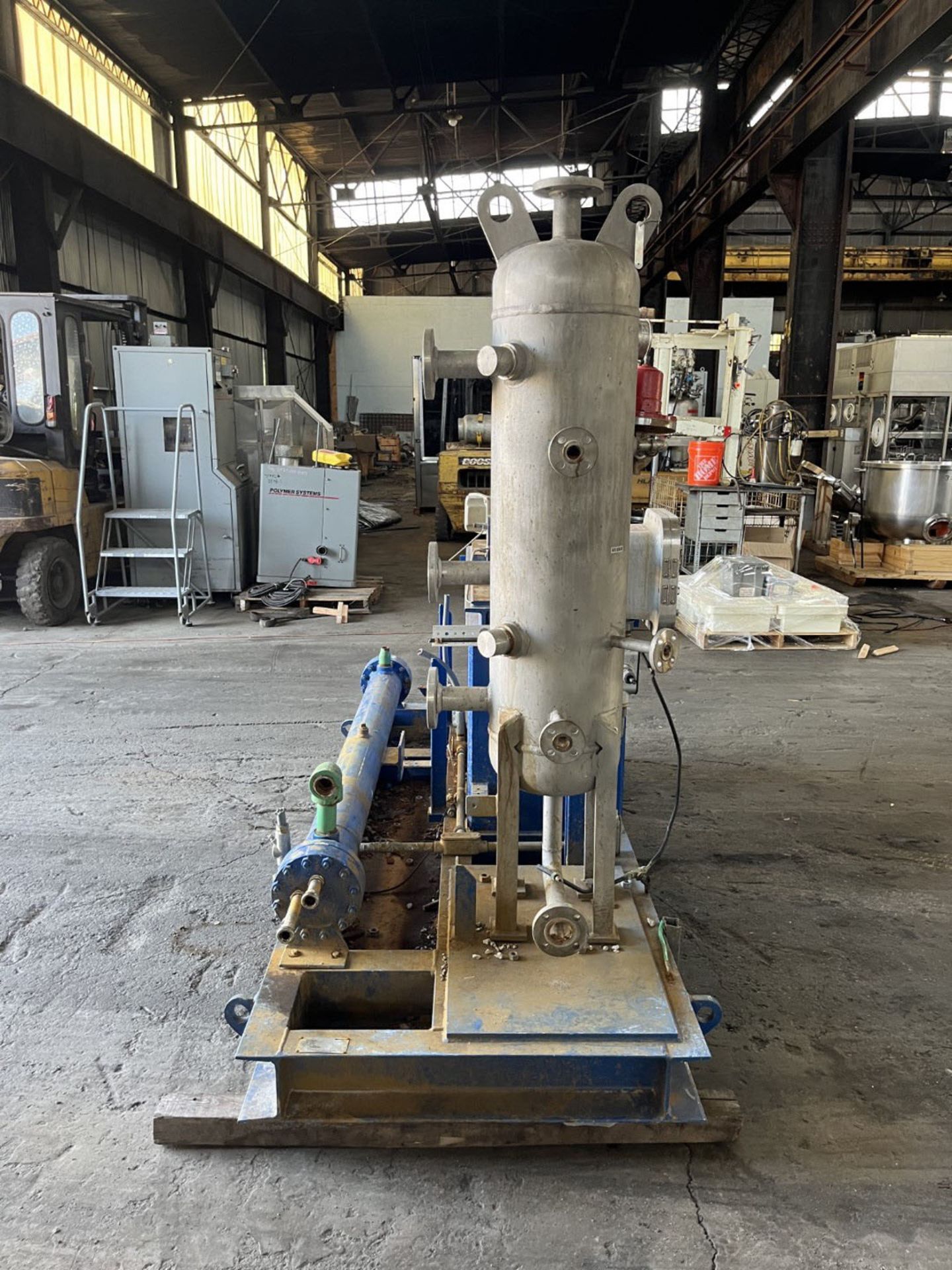 10 Hp Nash Vacuum System, Model Xl35/5, With Receiver and Heat Exchanger | Rig Fee $500 - Image 3 of 15
