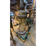 Plant Maintenance Vertical Scrubber Column, Carbon Steel Construction, Ra | Rig Fee $1000