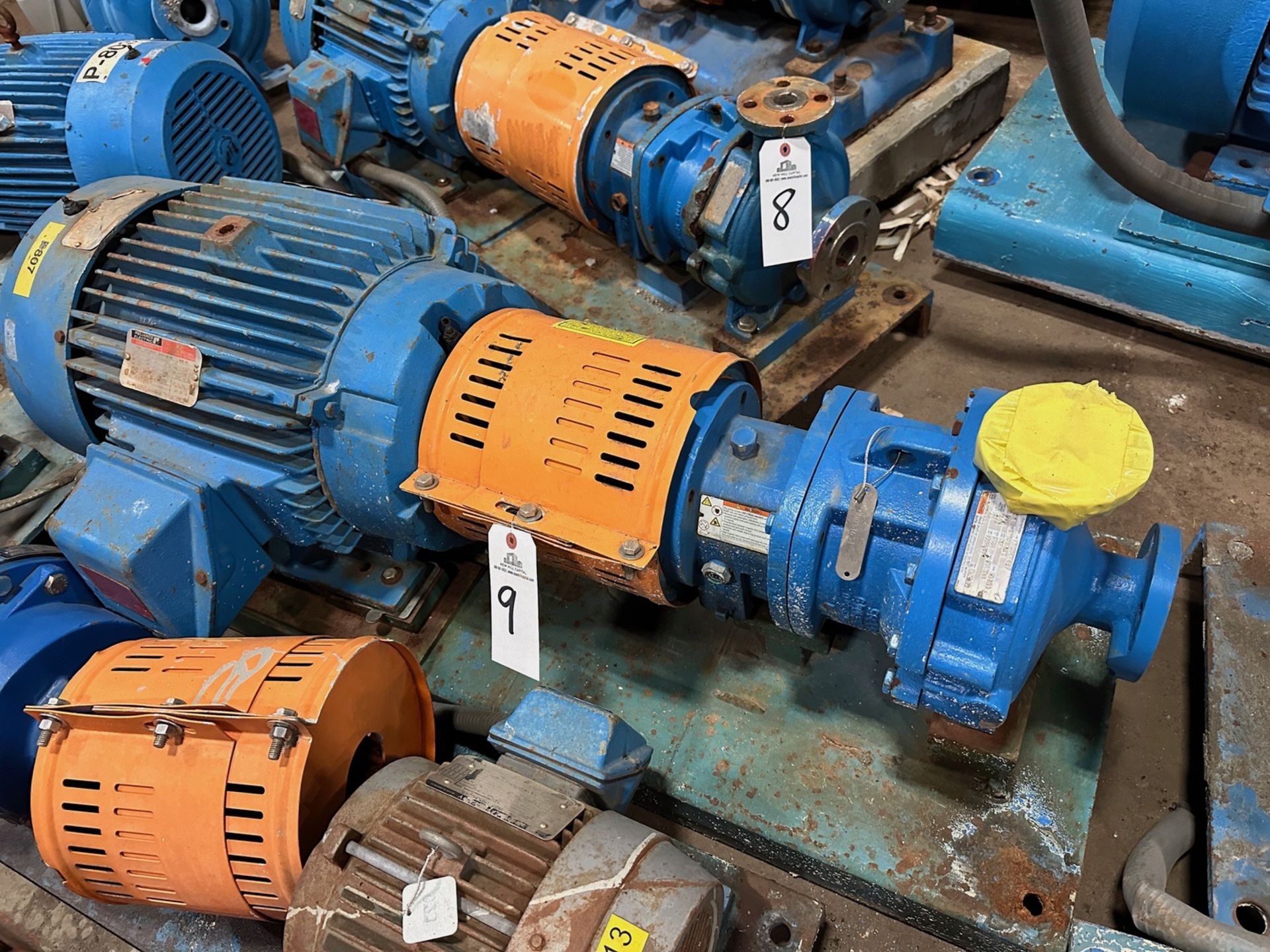 Reliance Electric 25 HP Duty Master Industrial Motor with Goulds Model EZ | Rig Fee $25