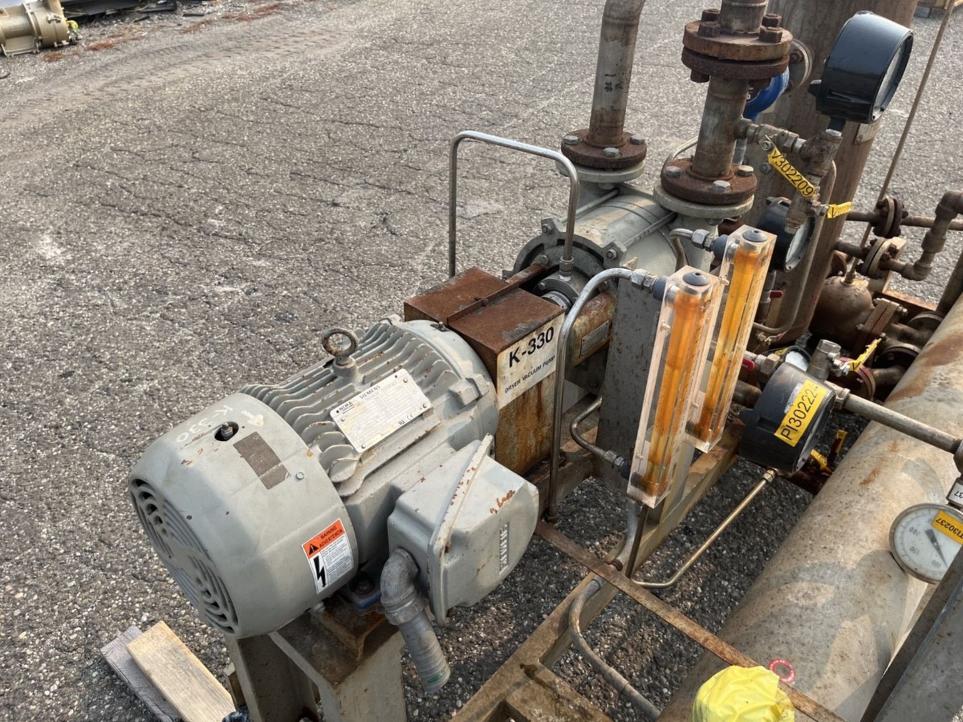 10 Hp Siemens Vacuum System, Type Elmo-F, Model 2Be11010Hy9Z, With Receiv | Rig Fee $250 - Image 10 of 14