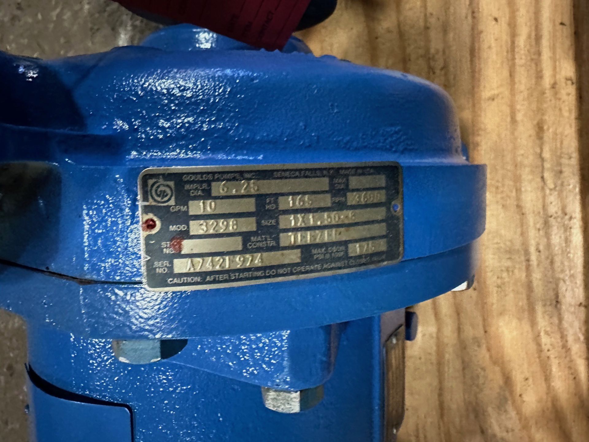 Lot of (6) Various Goulds Pumps | Rig Fee $25 - Image 2 of 4