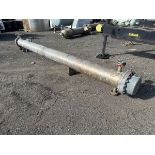 276 Sq Ft Atlas Shell and Tube Heat Exchanger, 316 Stainless Steel Tubes, | Rig Fee $250