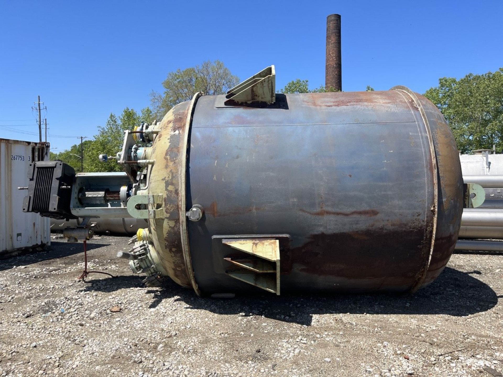 5,000 Gallon 3V Tech Glass Lined Reactor, Model BE5000, Approximately 108 | Rig Fee $2000