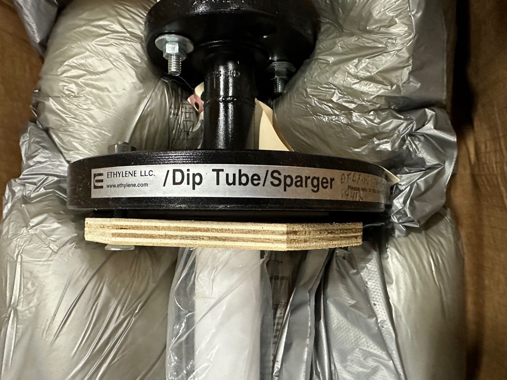 Ethylene PTFE Dip Tube / Sparger (1" x 3" x 30") | Rig Fee $15 - Image 2 of 3