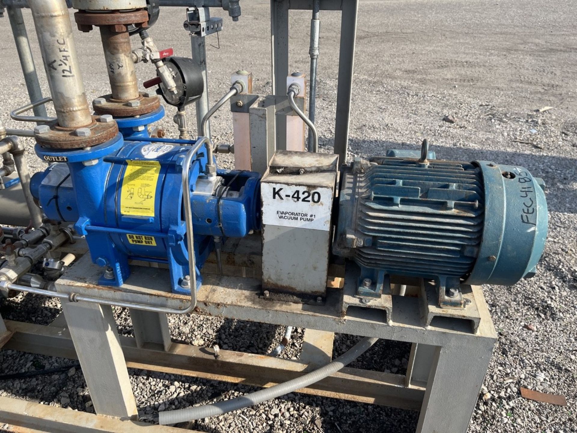 10 Hp Siemens Vacuum System, Model 2Be11010Hy9Z34, With Receiver and Heat | Rig Fee $250 - Image 6 of 12