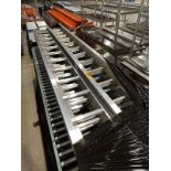 Lot of Approx. (10) Aluminum 12' Shelving Support Structures - 13.5" Total Width wi | Rig Fee $50