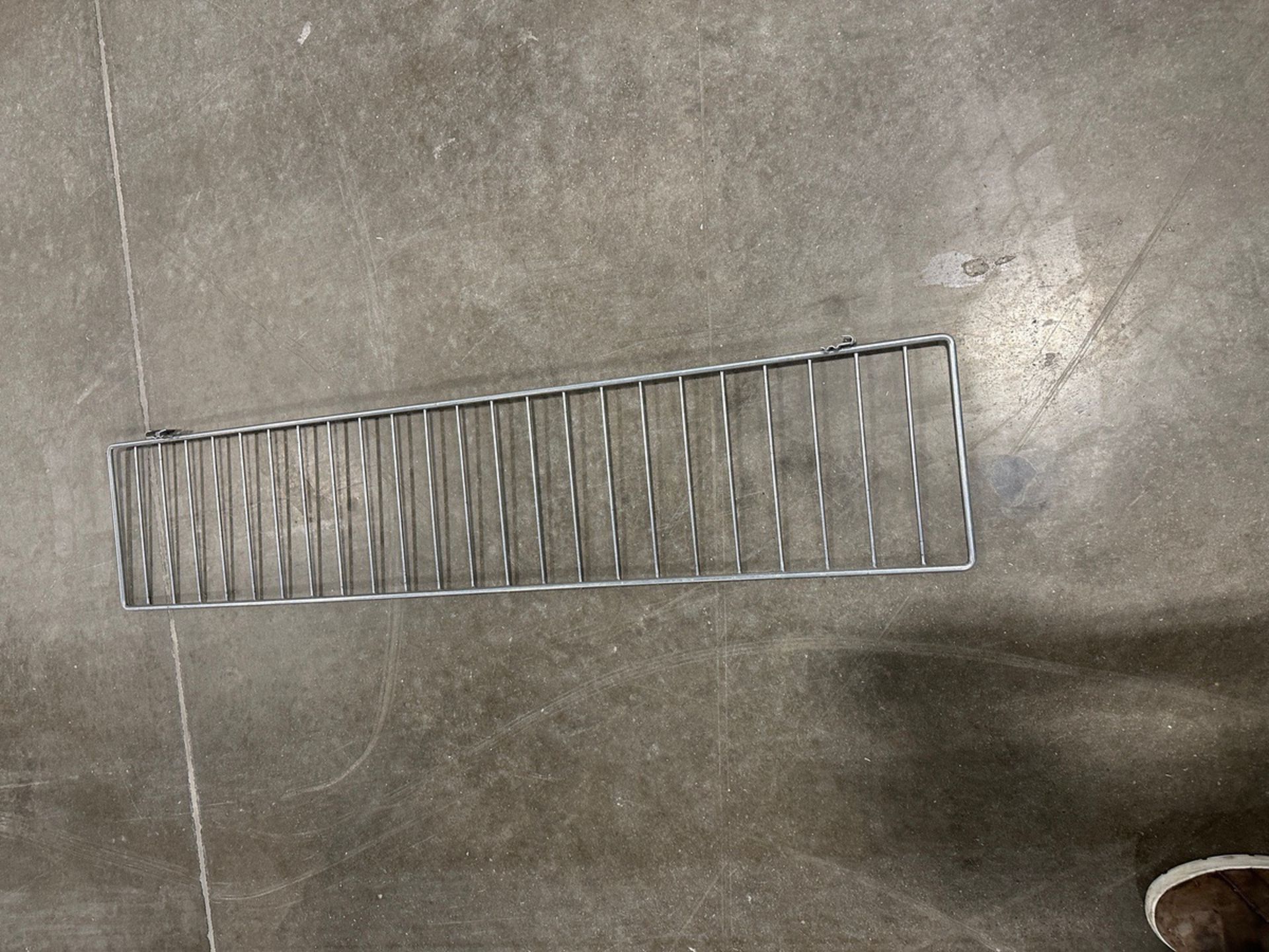 Lot of Approx. (200) Wire Shelving Sections for Lots 13-16, 10" Wide and 4' Length | Rig Fee $40 - Image 2 of 4
