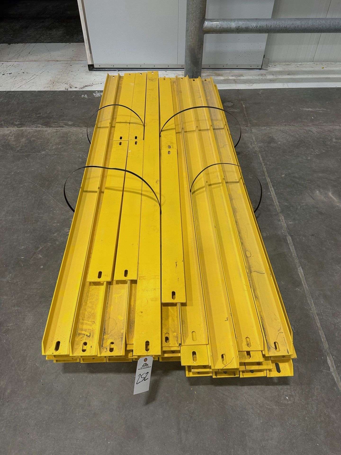 Lot of Approx. (40) 102" and (10) 44" Guards - 4" Tall | Rig Fee $35