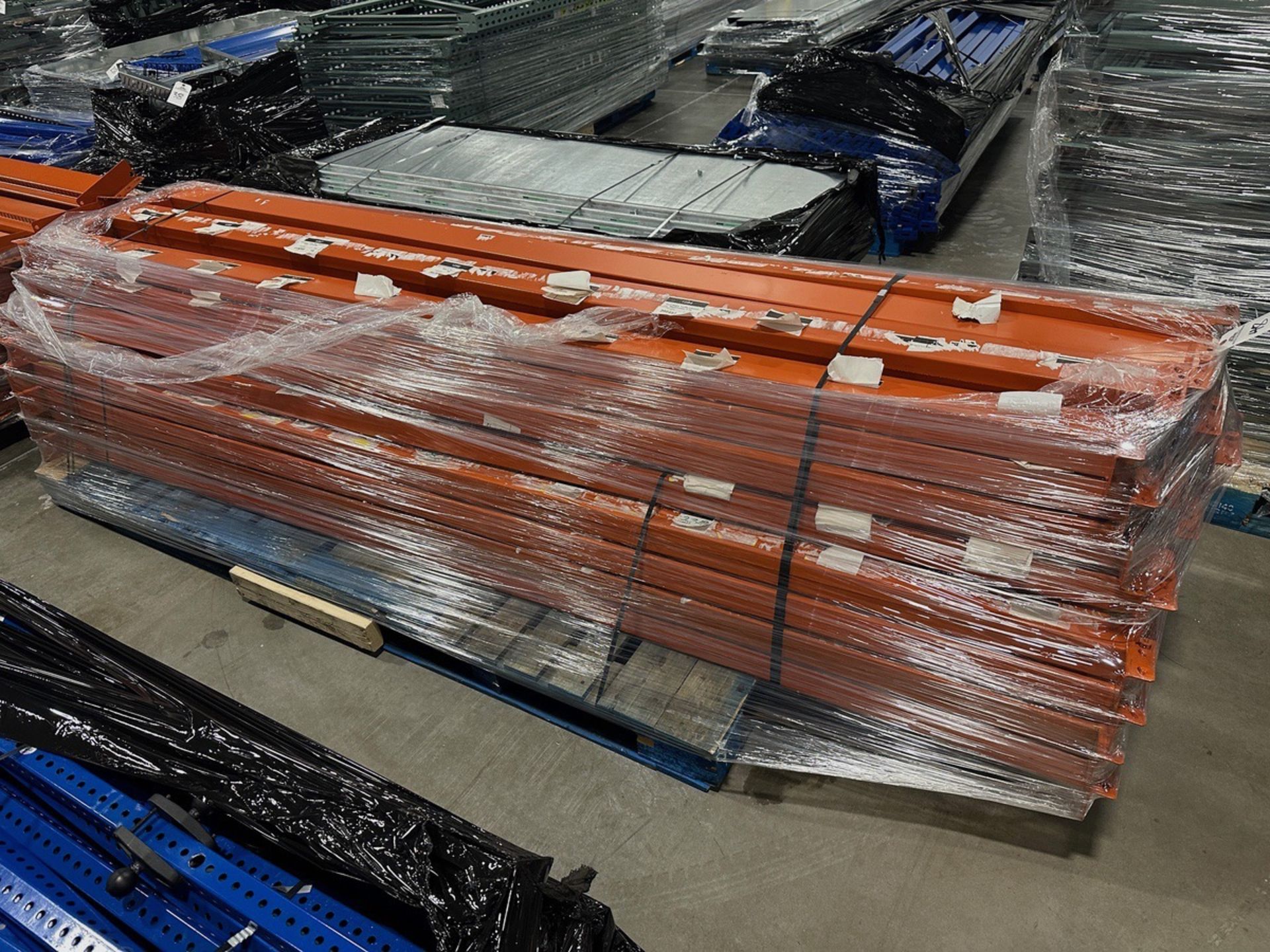 10' Teardrop Pallet Racking Load Beams | Rig Fee $50 - Image 3 of 3