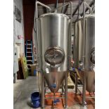 2017 Premier Stainless 10 BBL Uni-Tank - Cone Bottom, Glycol Jacketed, Mandoor, Car | Rig Fee $1000