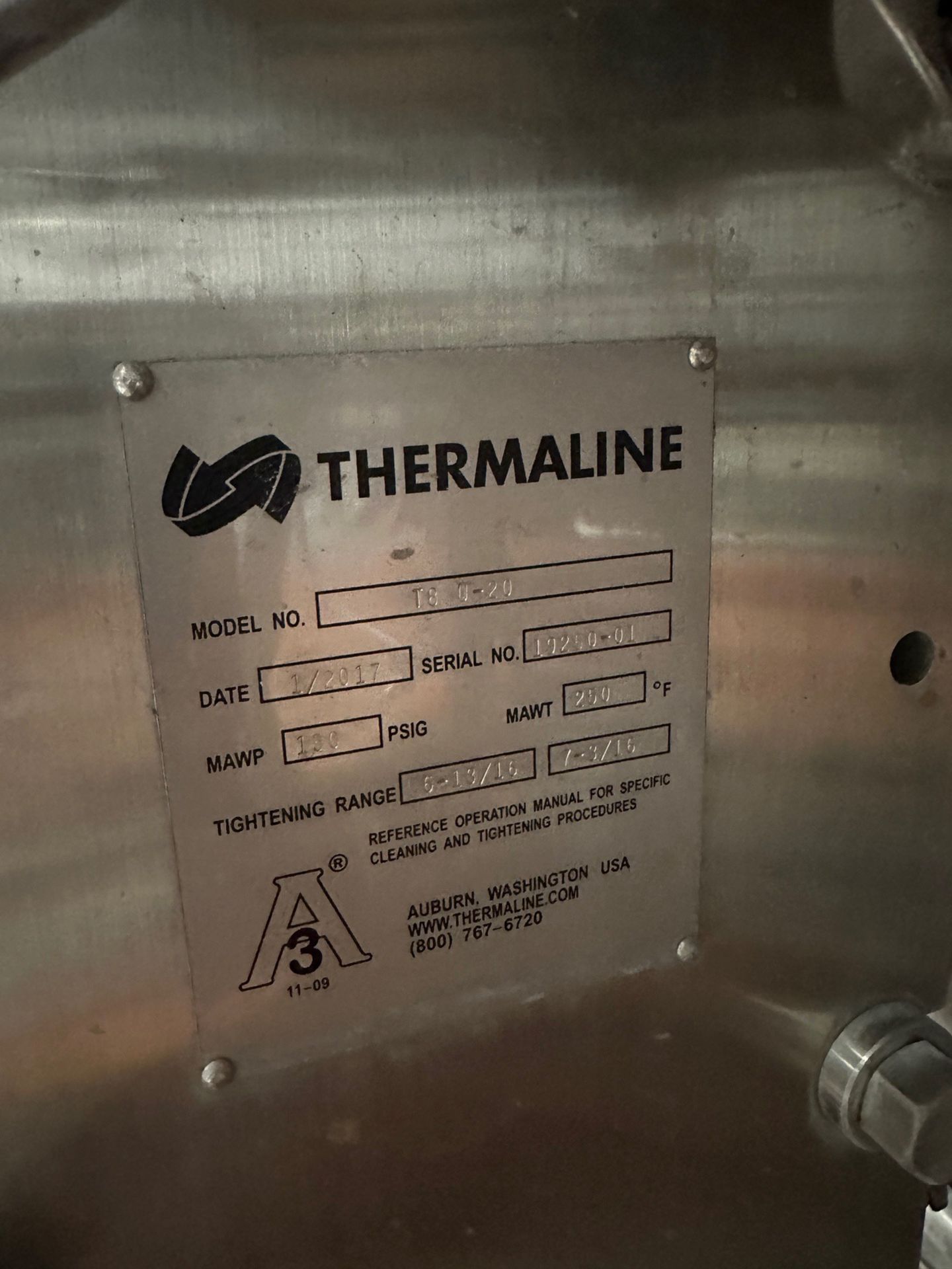 2017 Premier Stainless 10 BBL 2-Vessel Brewhouse - Mash/Lauter Tun (Approx. 5' Diam | Rig Fee $5500 - Image 16 of 18