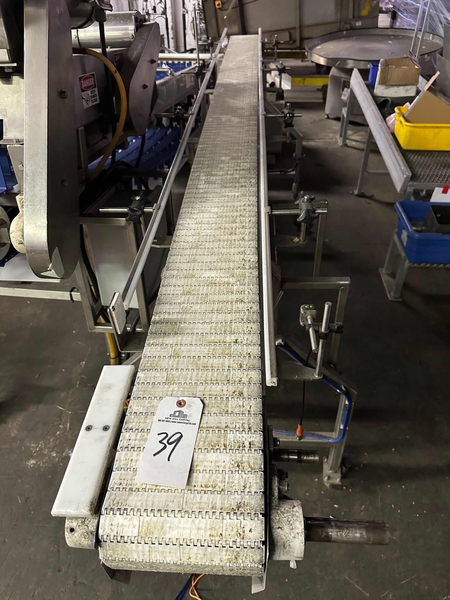 Belt Conveyor (Approx. 8" Belt and 11' Length) | Rig See Desc - Image 2 of 2