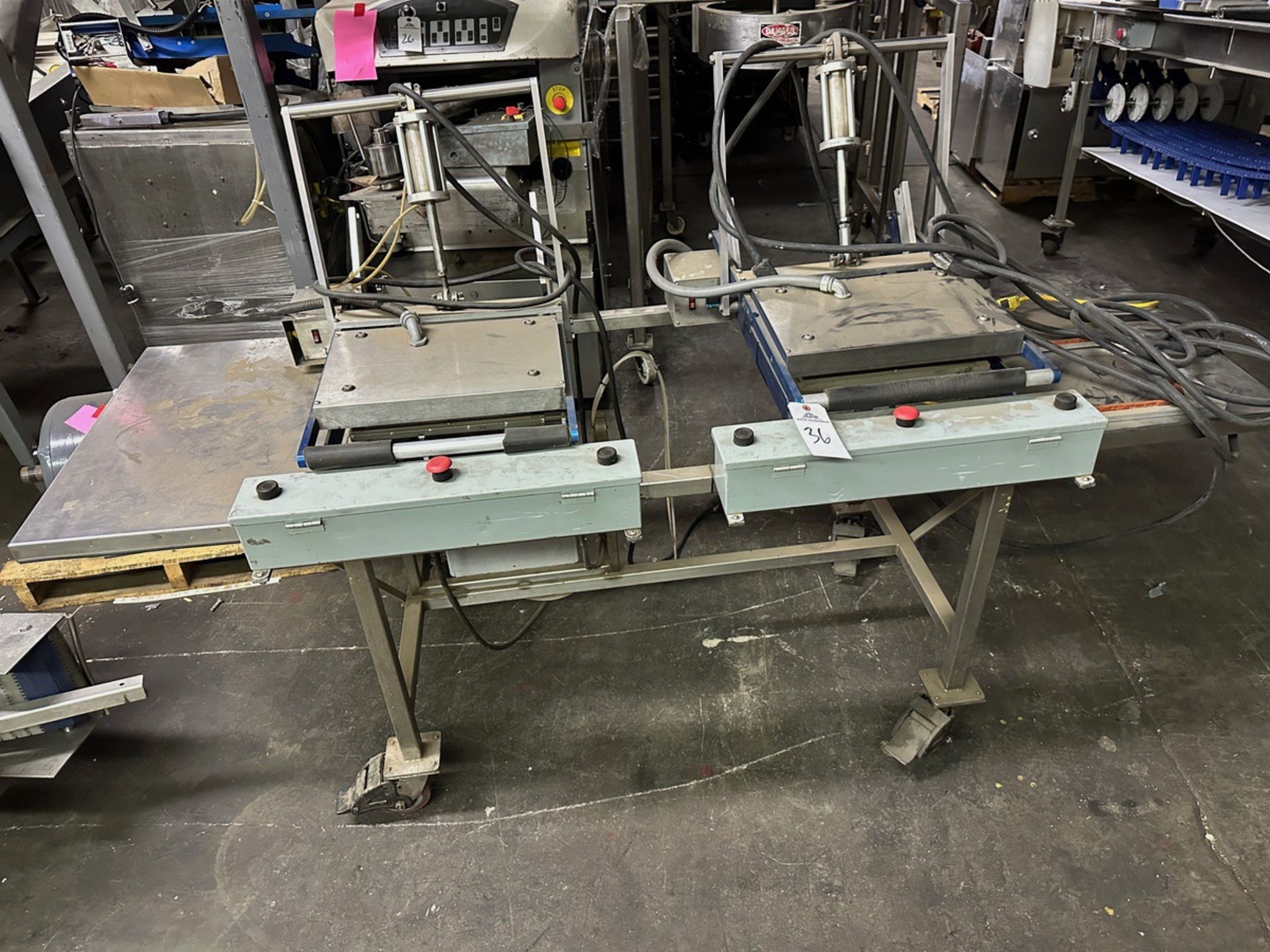 Dual Haug Tray Sealers | Rig See Desc - Image 2 of 3