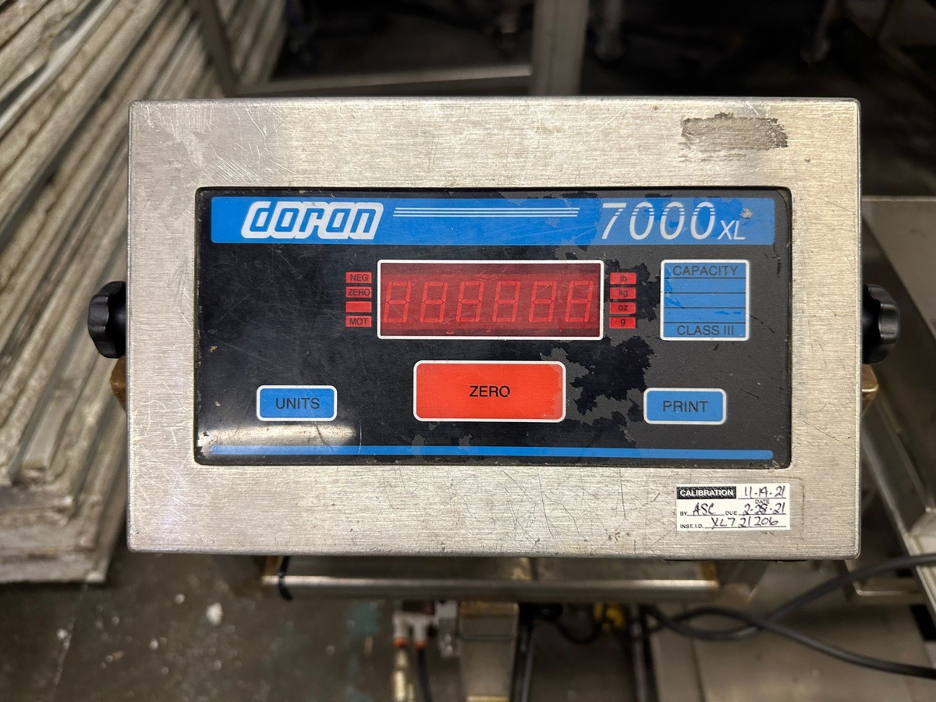 CMI Dual Bagging Station with (2) Doran 7000XLM Scales | Rig See Desc - Image 3 of 6