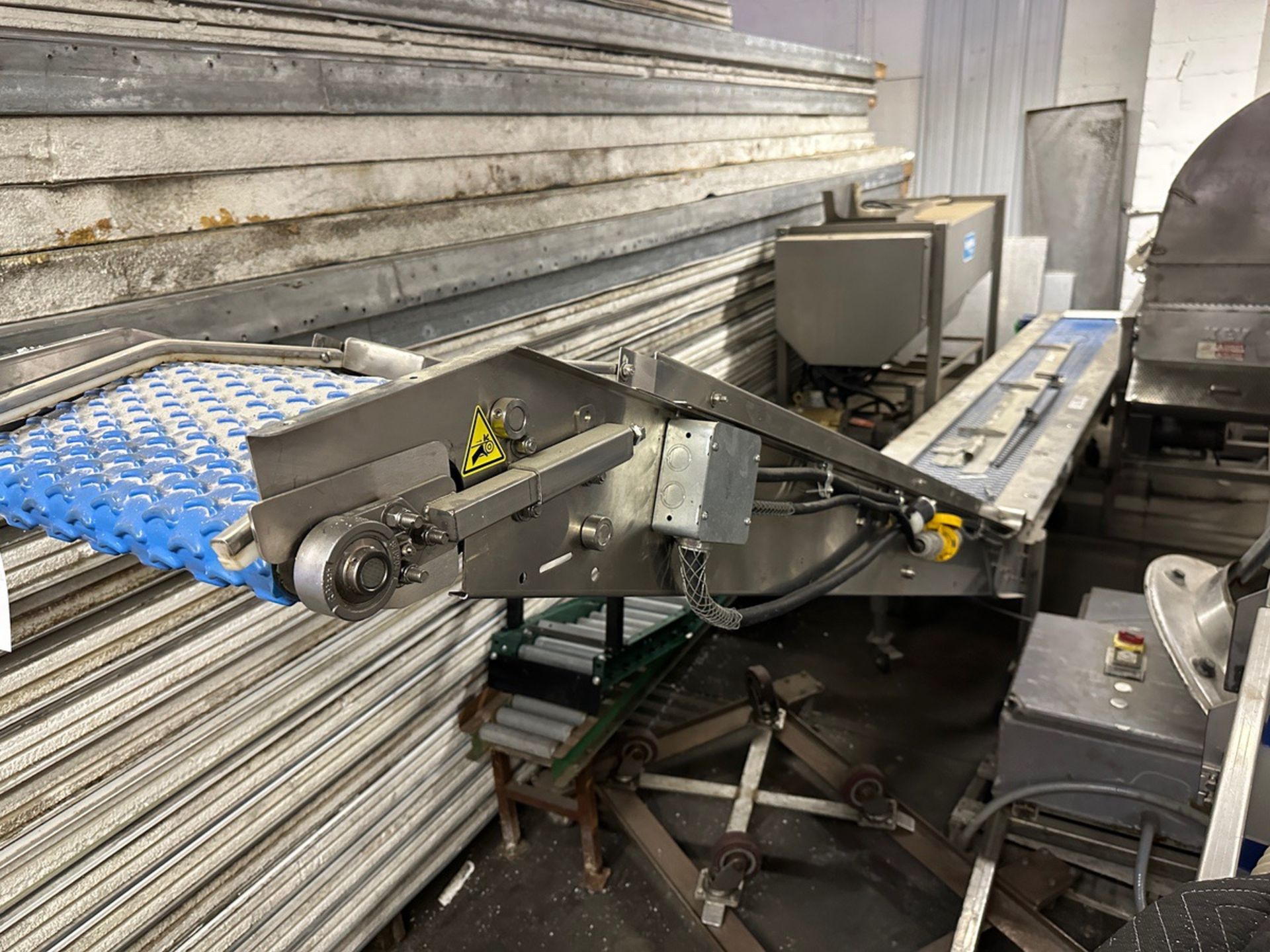 Blue Belt Incline Conveyor (Approx. 18" Belt with 12' Flat Section and 8' Incline S | Rig See Desc - Image 3 of 6