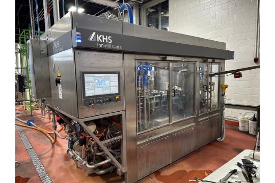 klaver farmaceut Hele tiden 2021 KHS Innofill Can C 18/4 18-Head Can Filler & Seamer w/ Slim Can Change  Parts, Max Capacity o