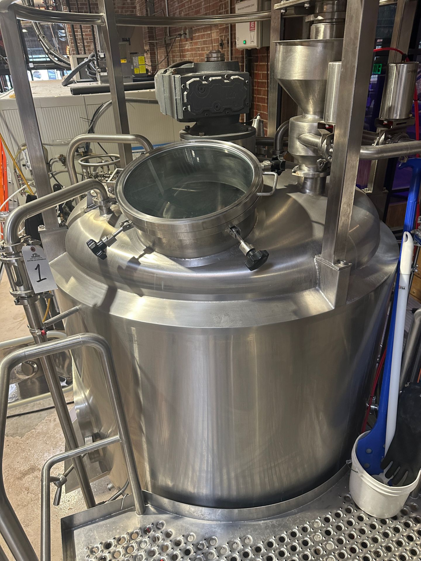 2019 ABS 10 BBL 2-Vessel Brewhouse with Grist Case - Mash/Lauter Tun (Approx. 5' Di | Rig Fee $4500 - Image 4 of 24