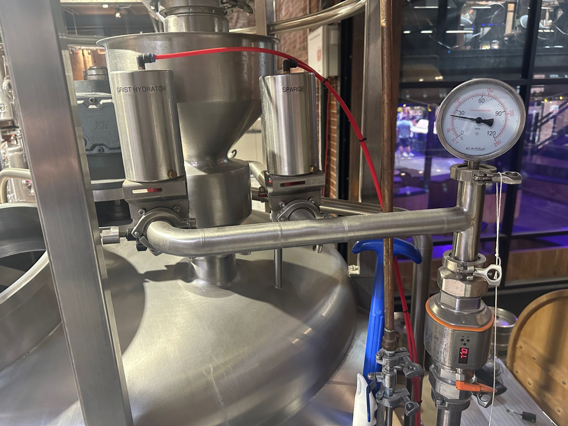 2019 ABS 10 BBL 2-Vessel Brewhouse with Grist Case - Mash/Lauter Tun (Approx. 5' Di | Rig Fee $4500 - Image 6 of 24