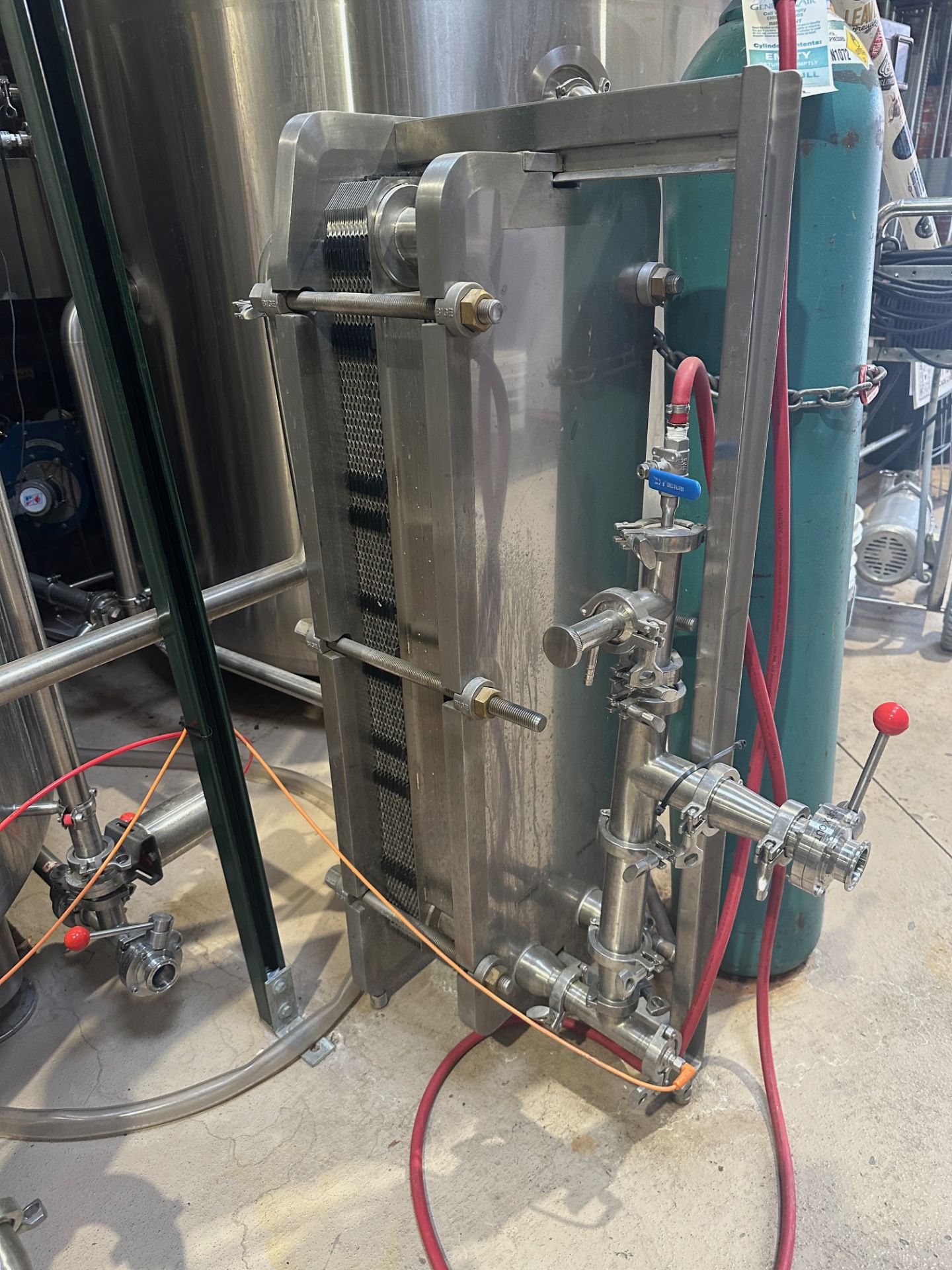 2019 ABS 10 BBL 2-Vessel Brewhouse with Grist Case - Mash/Lauter Tun (Approx. 5' Di | Rig Fee $4500 - Image 15 of 24