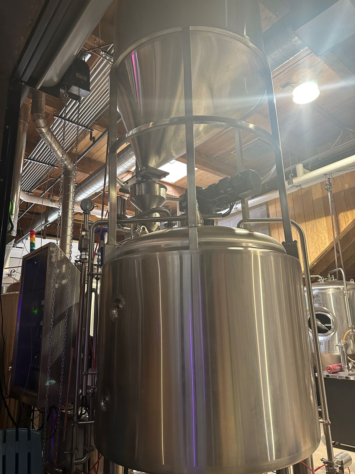 2019 ABS 10 BBL 2-Vessel Brewhouse with Grist Case - Mash/Lauter Tun (Approx. 5' Di | Rig Fee $4500 - Image 24 of 24