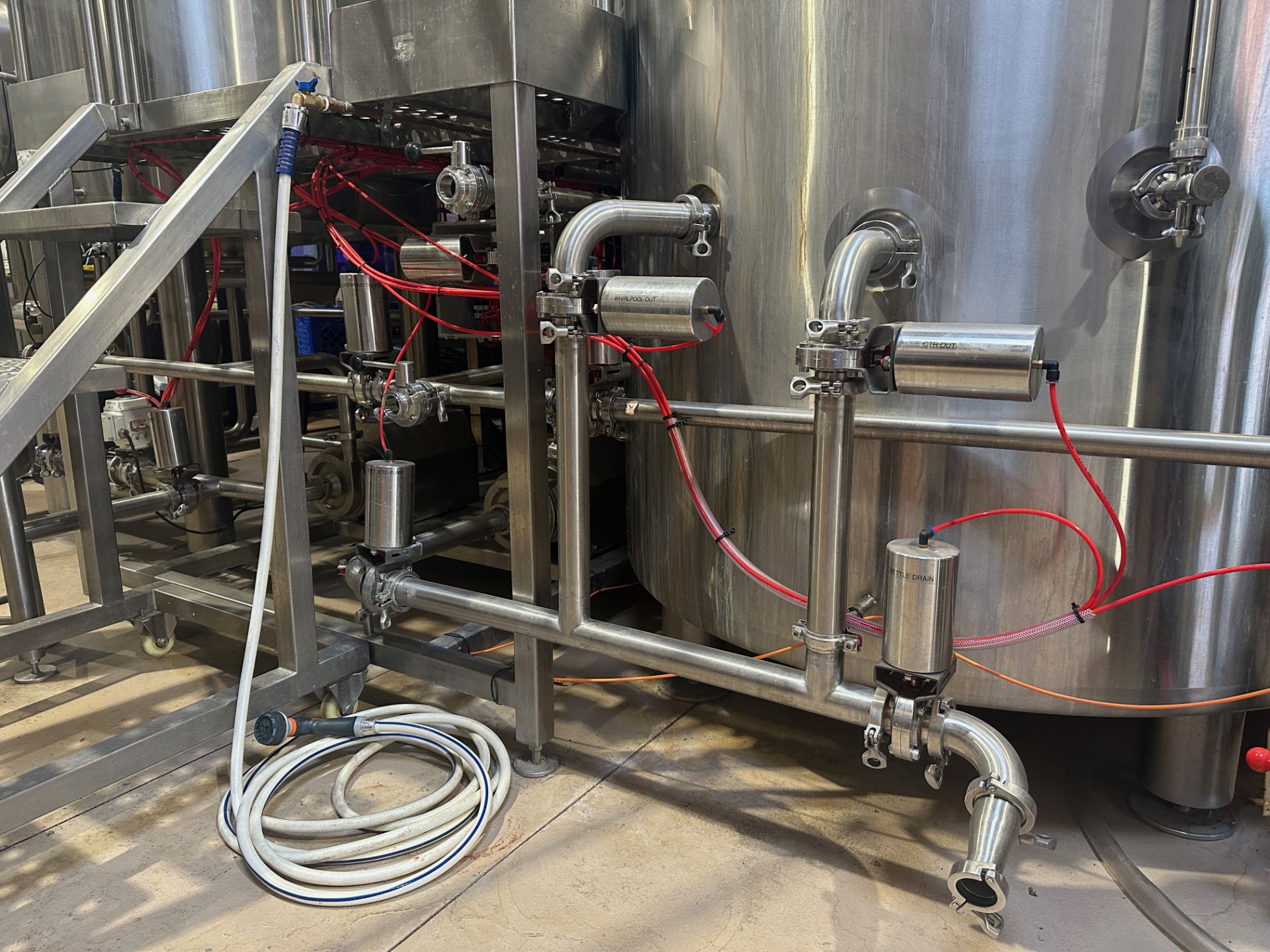 2019 ABS 10 BBL 2-Vessel Brewhouse with Grist Case - Mash/Lauter Tun (Approx. 5' Di | Rig Fee $4500 - Image 14 of 24