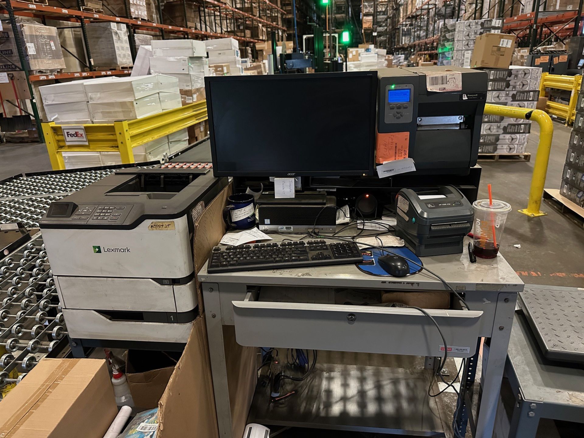 Lot of Workstation, Monitor, Printers and PC | Rig Fee: $275
