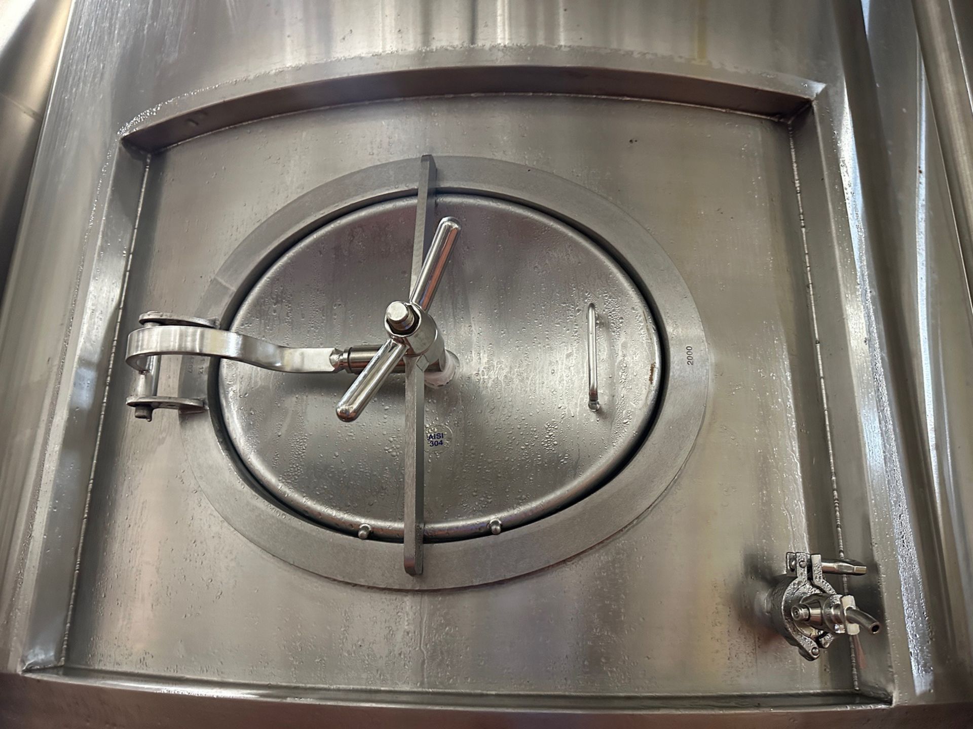 2015 - 60 BBL Specific Mechanical Stainless Steel Fermentation Tank - Cone Bottom, | Rig Fee $1550 - Image 6 of 9