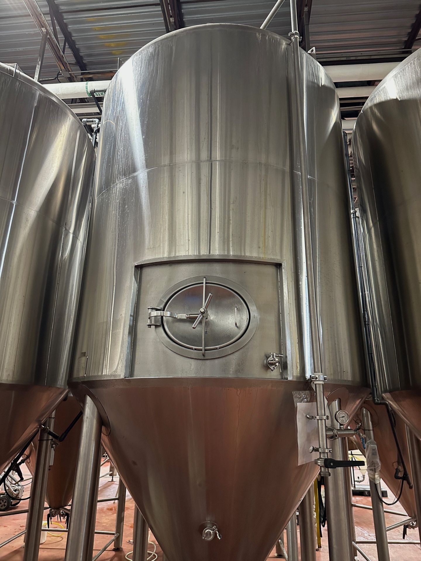 2015 - 60 BBL Specific Mechanical Stainless Steel Fermentation Tank - Cone Bottom, | Rig Fee $1550
