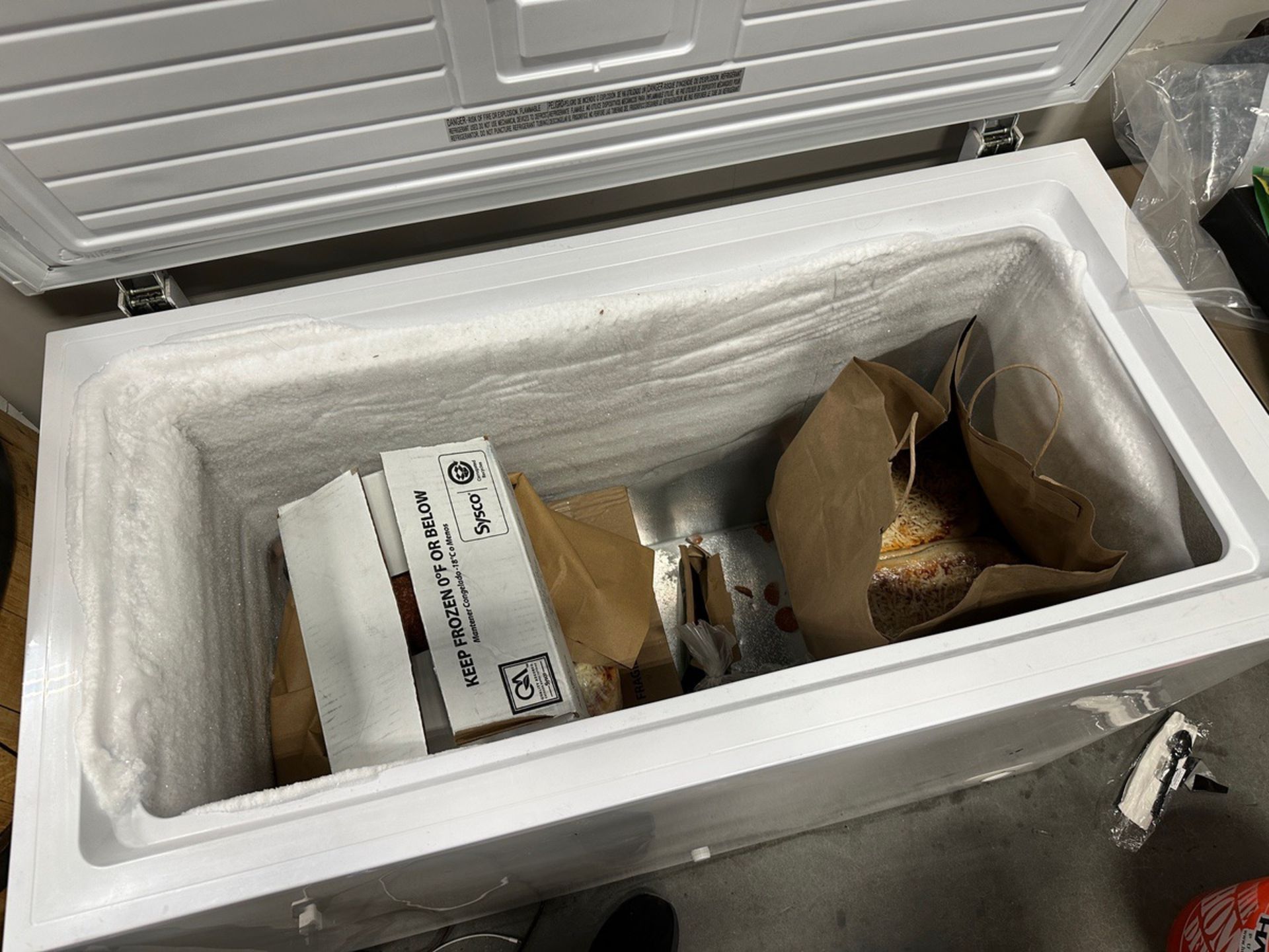 Frigidaire Chest Freezer (Approx. 22" x 44") | Rig Fee $50 - Image 2 of 2