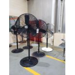 Lot of (3) Pedestal Fans | Rig Fee $50