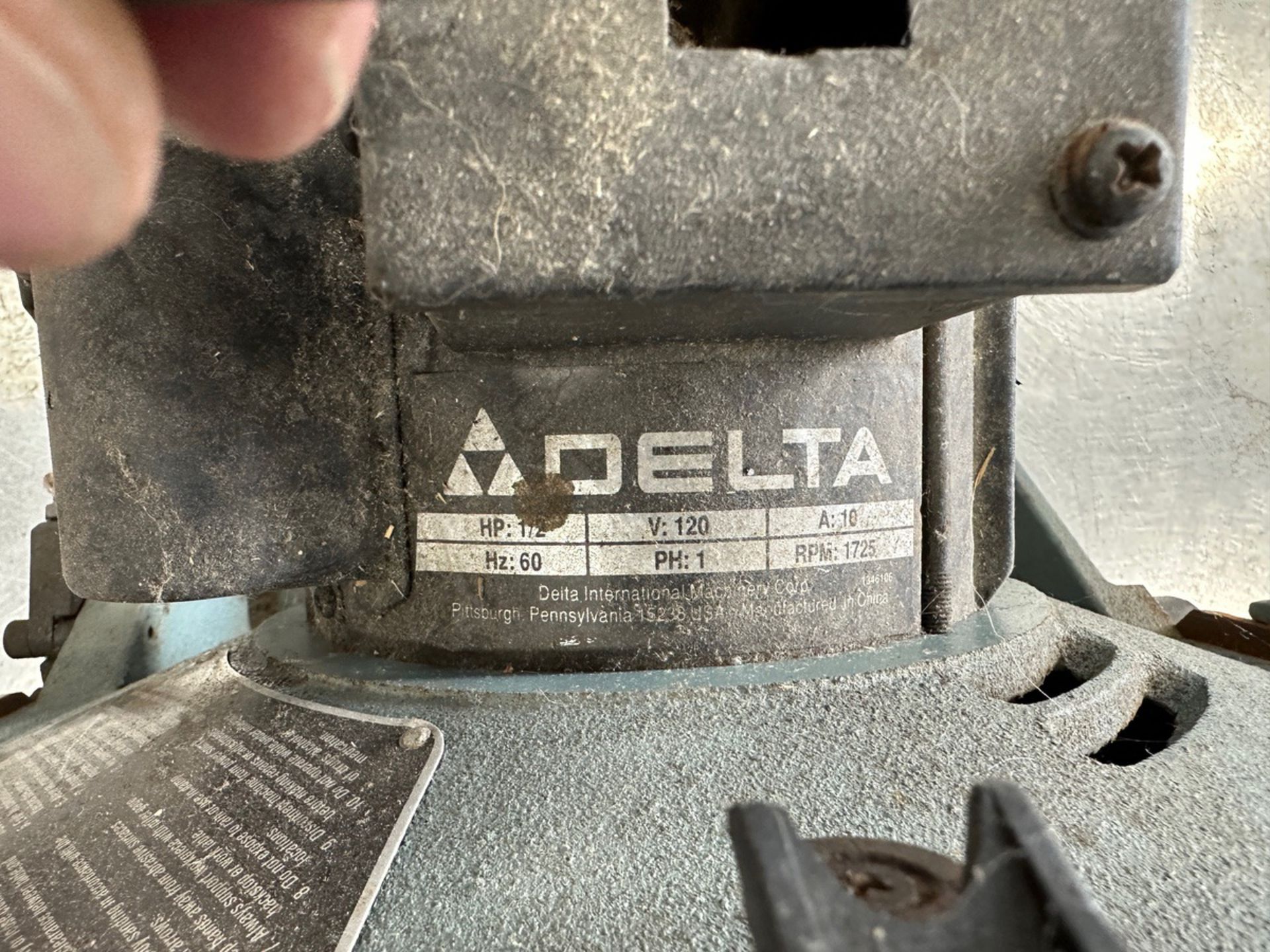 Delta 1/2 HP 12" Disc Sander | Rig Fee $35 - Image 2 of 3