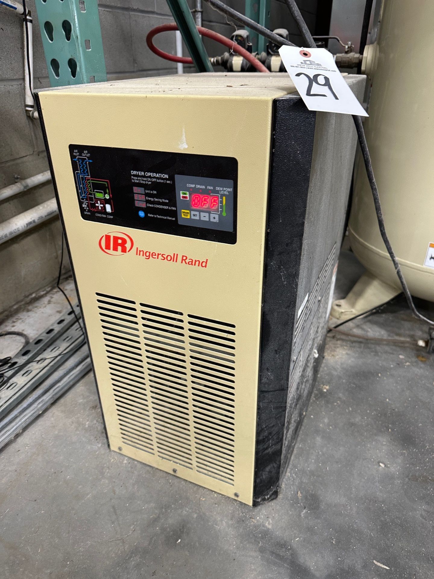 Ingersoll Rand 80 Gallon Air Compressor - Model 2475N7.5-P with Ingersoll | Rig Fee $125 - Image 2 of 7