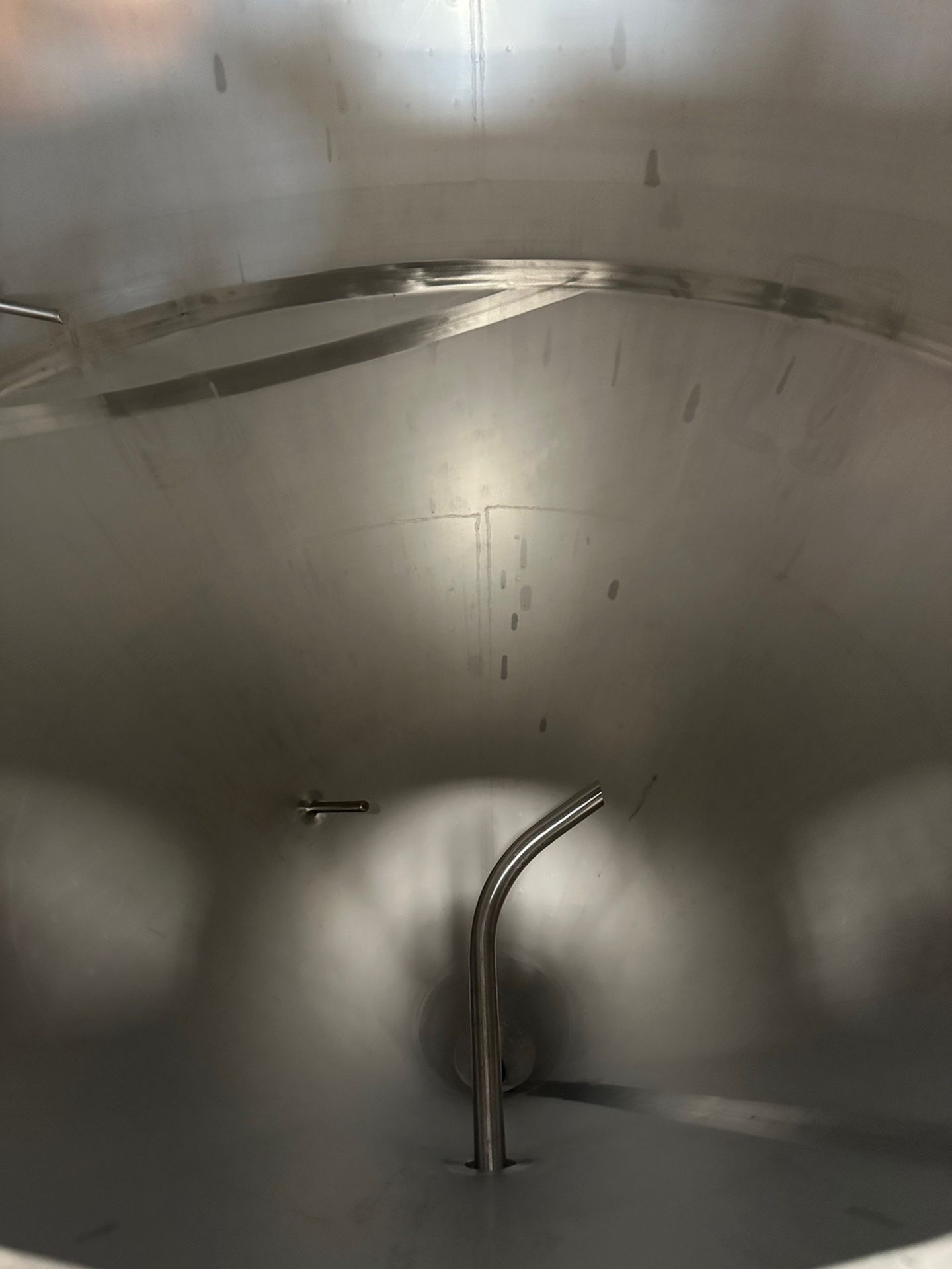 30 BBL Stainless Steel Fermentation Tank - Cone Bottom, Glycol Jacketed, | Rig Fee $1250 - Image 3 of 4