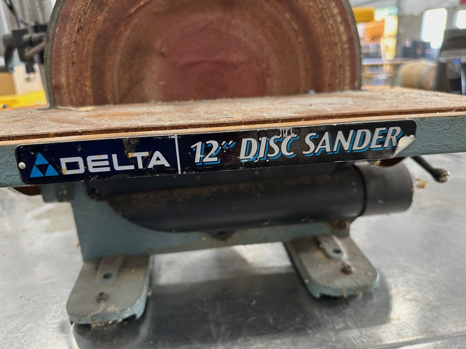 Delta 1/2 HP 12" Disc Sander | Rig Fee $35 - Image 3 of 3