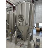 30 BBL Stainless Steel Fermentation Tank - Cone Bottom, Glycol Jacketed, | Rig Fee $1250