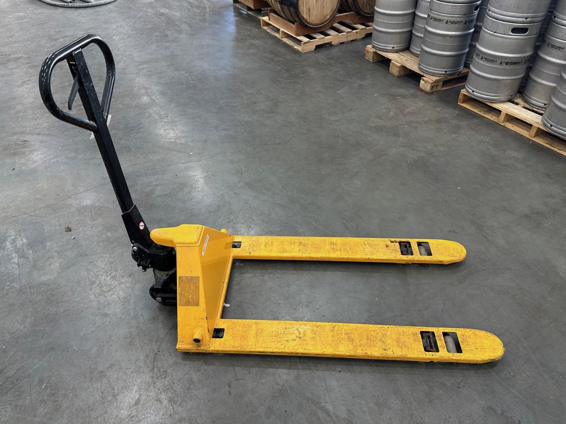 Uline Pallet Jack with 3300 LB Capacity | Rig Fee $25